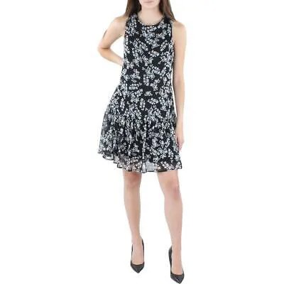 Женское вечернее мини-платье свободного кроя Calvin Klein Black Party Mini 6 BHFO 6271
