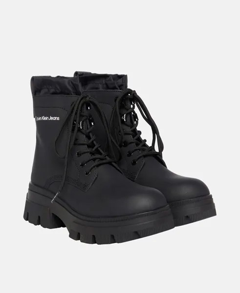 Ботинки на шнуровке Calvin Klein, черный