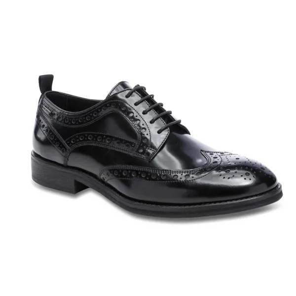 Мужские дерби брогированные Pepe Jeans London(HACKNEY BROGUE SMOOTH PMS10244), черные