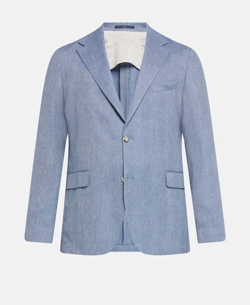 Шерстяной пиджак Eduard Dressler, светло-синий