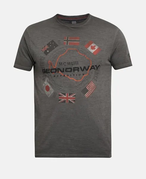 Футболка Geographical Norway, темно-серый