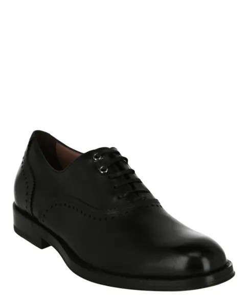 Кожаные оксфорды Penta Salvatore Ferragamo, черный