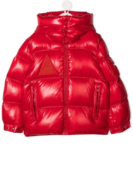 Moncler Enfant пуховик на молнии