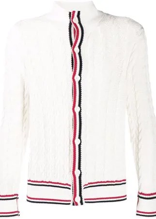 Thom Browne кардиган фактурной вязки