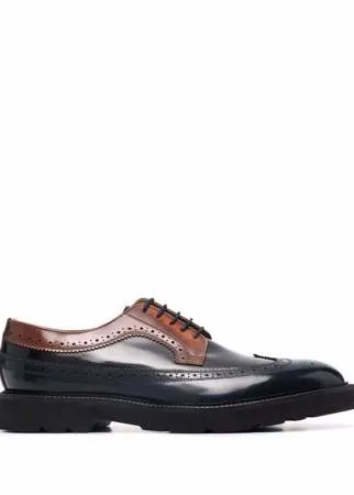 PAUL SMITH броги Count в стиле колор-блок