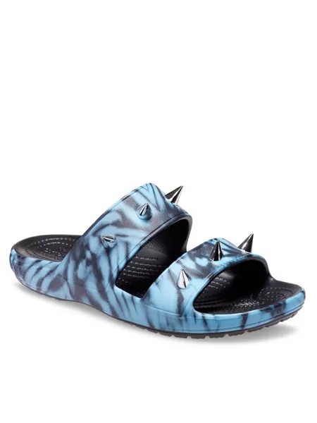 Шлепанцы мужские Crocs Classic Rebel Sanda 208338 разноцветные 39-40 EU