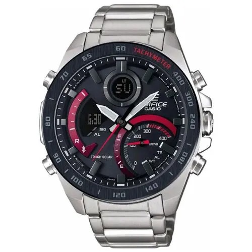 Наручные часы CASIO Edifice ECB-900DB-1A, черный, серебряный