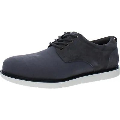 Мужские оксфорды Toms Navi Oxford серые замшевые на шнуровке 12 Medium (D) BHFO 0889