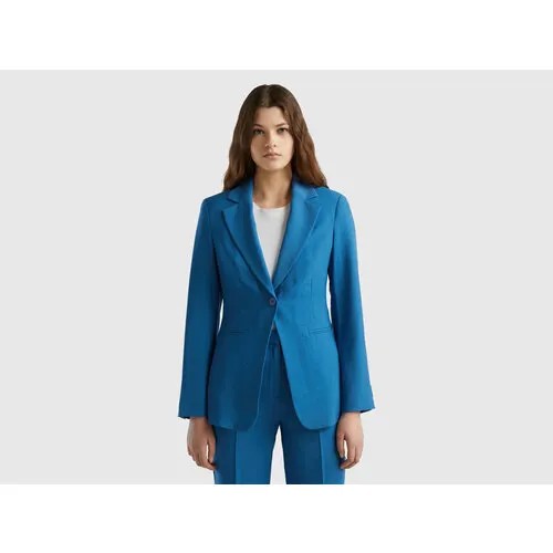 Пиджак UNITED COLORS OF BENETTON, размер 44, синий