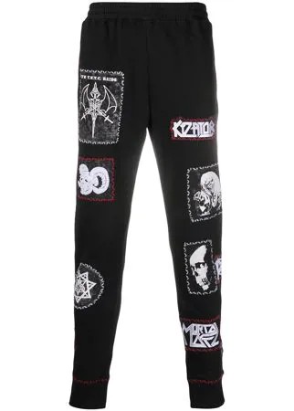 KTZ спортивные брюки с нашивками
