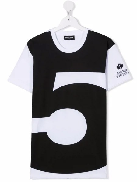 Dsquared2 Kids футболка с принтом