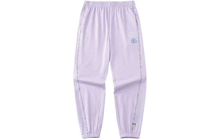Трикотажные спортивные штаны Life Collection женские фиолетовые Anta