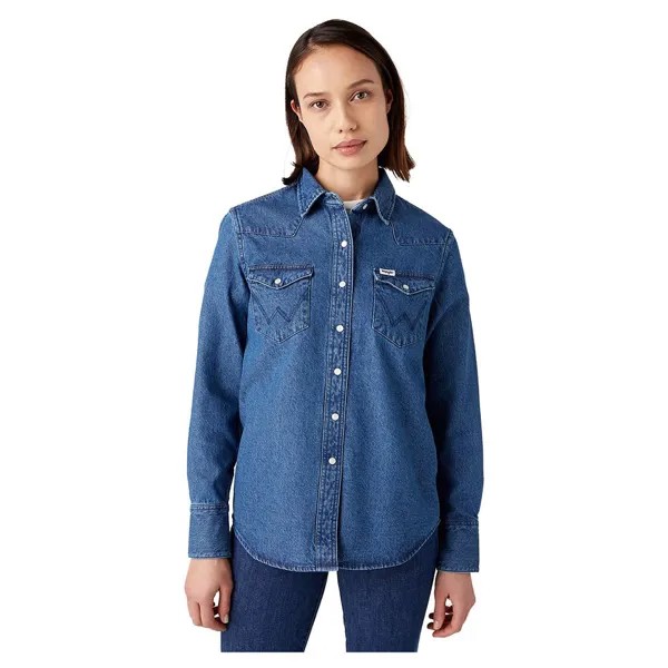 Рубашка с длинным рукавом Wrangler 27Ww, синий