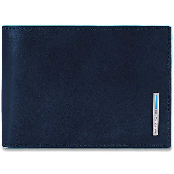 Портмоне Piquadro Blue Square, цвет синий, 12,5х9,5х2,5 см