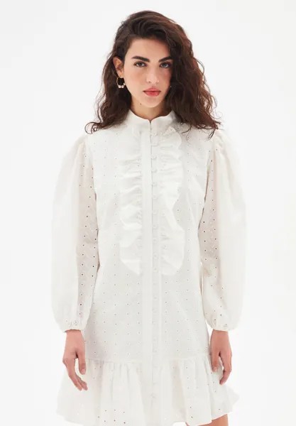 Платье-рубашка adL, белый