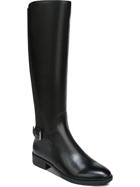 Paxten Женские кожаные высокие сапоги до колена Sam Edelman, цвет Black Leather