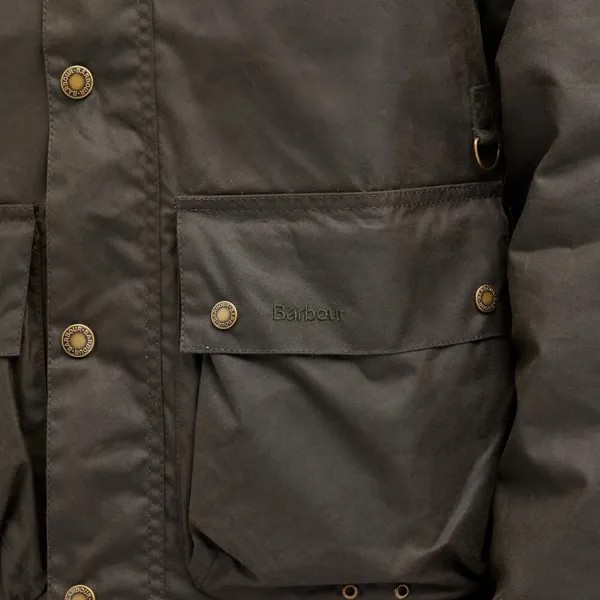 Куртка Barbour Utility Spey Wax, зеленый