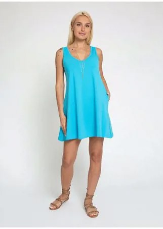 Платье Lunarable, размер 46 (M), голубой