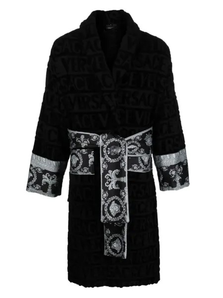 Халат I Love Baroque Versace, черный