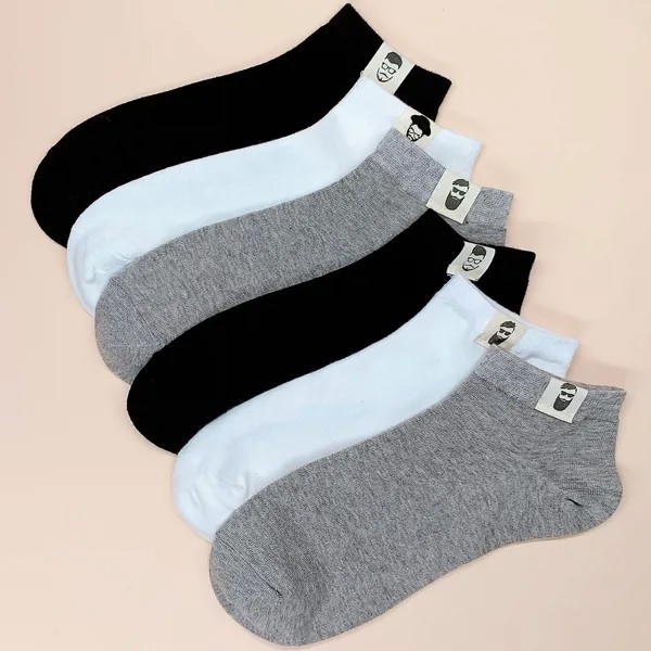 6 пар мужские носки с узором