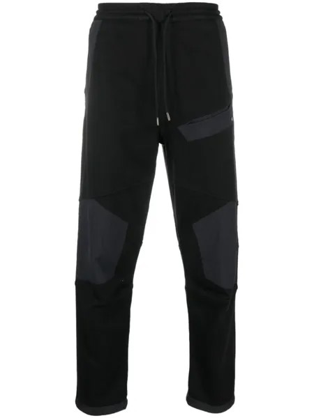 Maharishi спортивные брюки Maha Tech со вставками, черный
