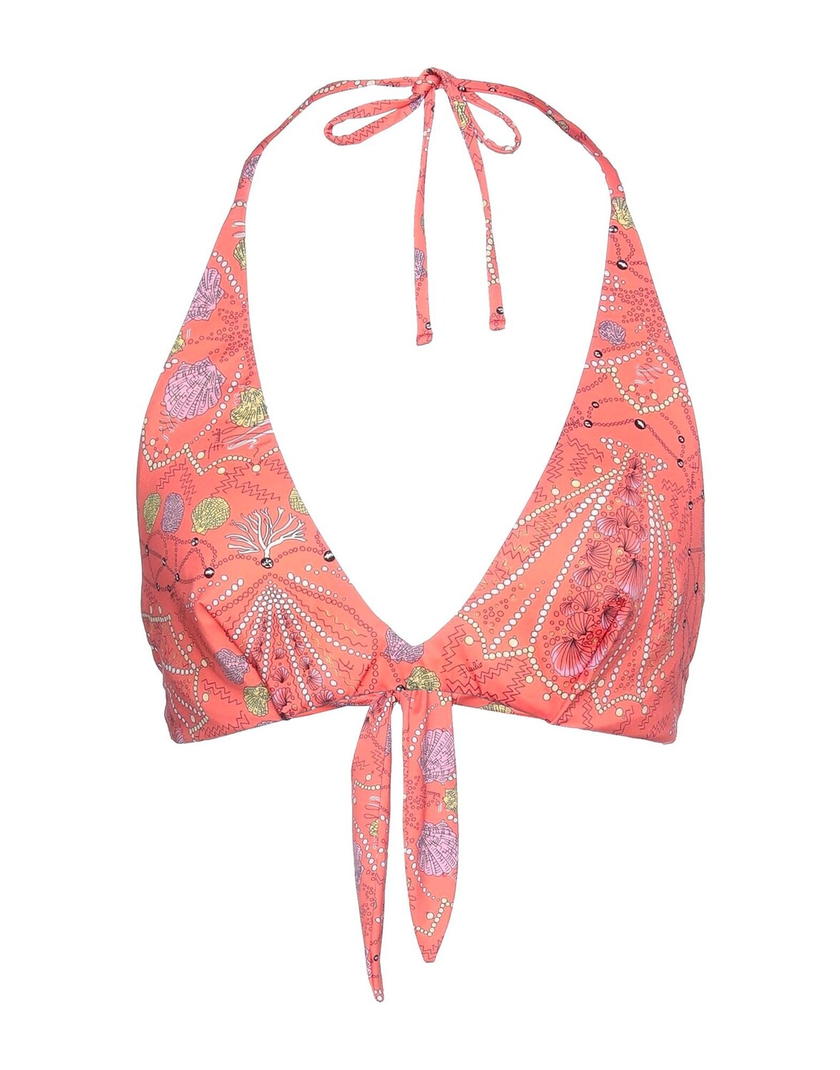 Верх бикини Pucci, коралл