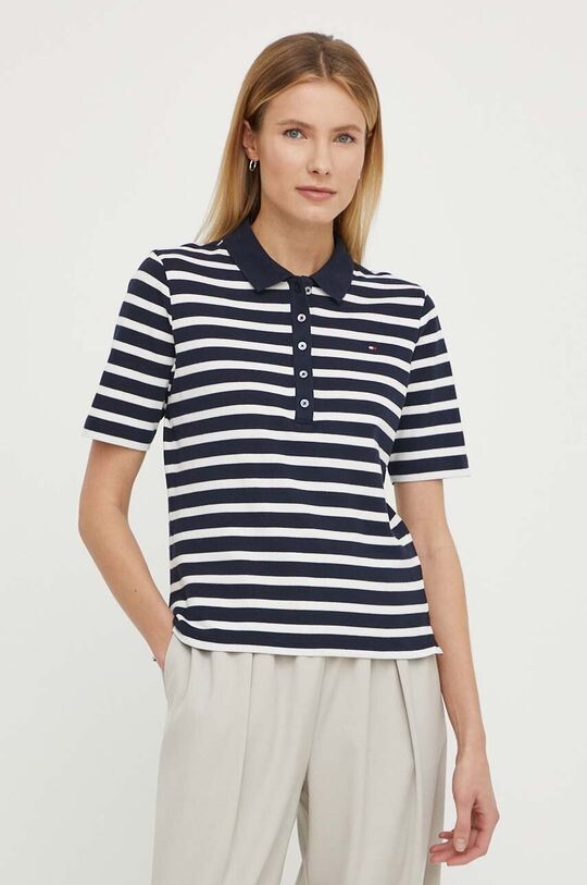 Рубашка поло Tommy Hilfiger, темно-синий