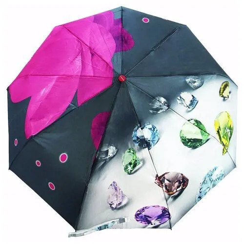 Зонт женский Rain-Brella полуавтомат малиновый 29132111