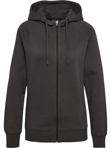 Толстовка Hummel Hoodie Hmlred Classic Zip Hoodie Woman, цвет RAVEN