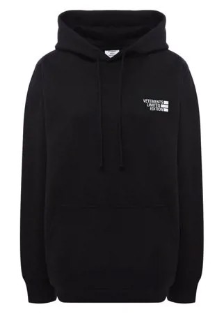 Хлопковое худи VETEMENTS