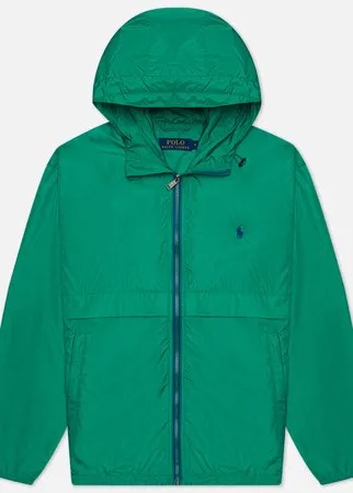 Мужская куртка Polo Ralph Lauren Belport Windbreaker, цвет зелёный, размер L