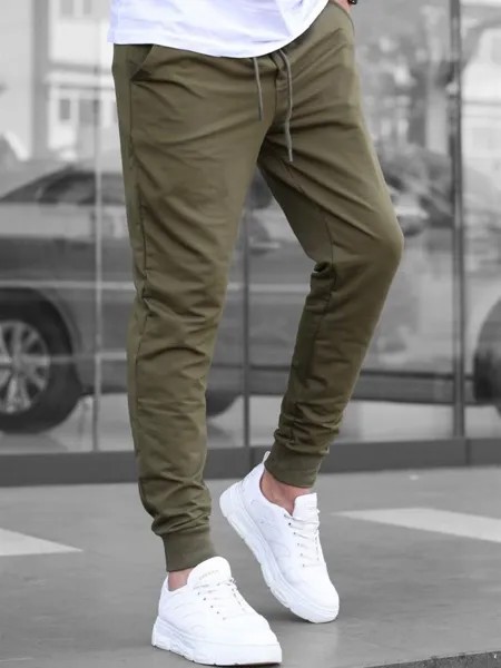 Спортивные брюки мужские NoBrand sport хаки XL