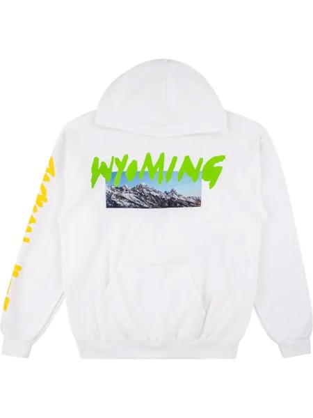Kanye West худи с принтом Wyoming