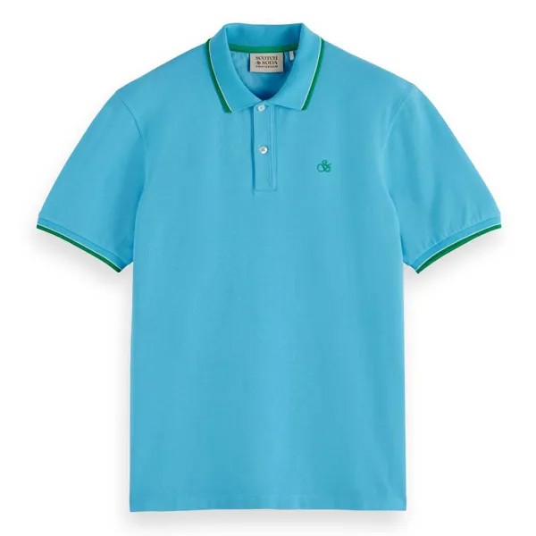 Поло Scotch & Soda 175663, синий
