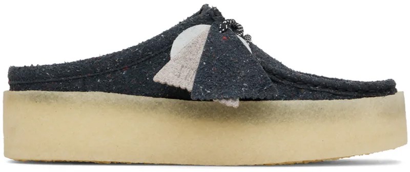 Черные оксфорды Clarks Originals Wallabee Cup Lo