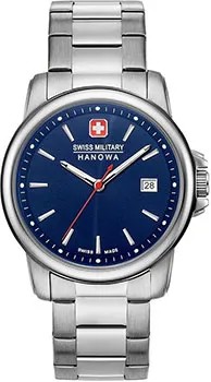 Швейцарские наручные  мужские часы Swiss military hanowa 06-5230.7.04.003. Коллекция Swiss Recruit II