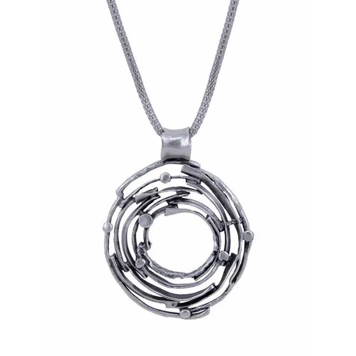 Колье OTOKODESIGN, серебристый