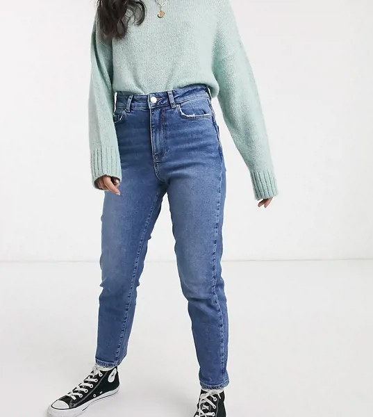 Синие джинсы в винтажном стиле New Look Petite-Синий