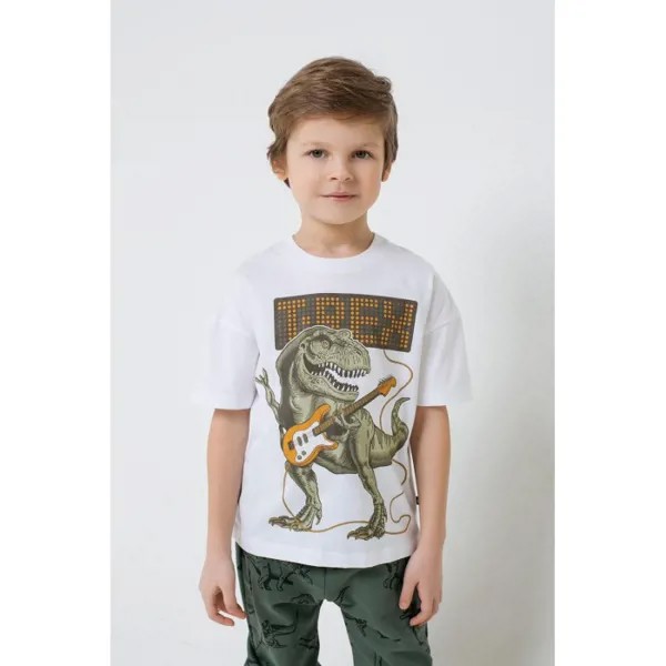 Crockid  Фуфайка для мальчика T-Rex КР 301460