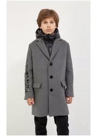 Пальто Gulliver, размер 122, серый