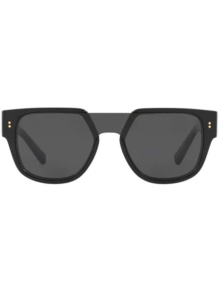 Dolce & Gabbana Eyewear солнцезащитные очки Domenico в D-образной оправе