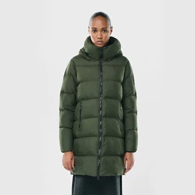 Ecoalf Wmns Long Jacket Женская лесная ночь