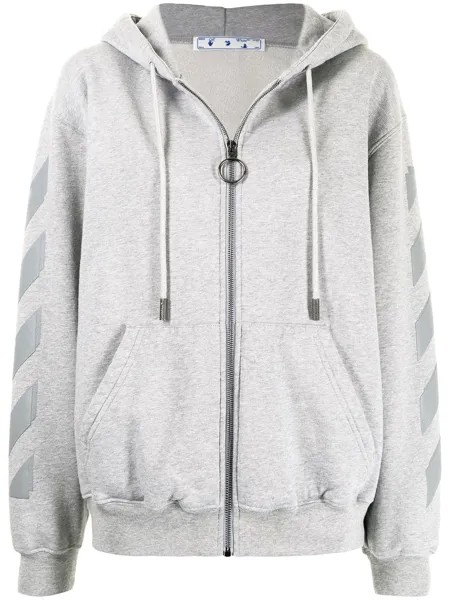 Off-White худи с кулиской и логотипом Arrows