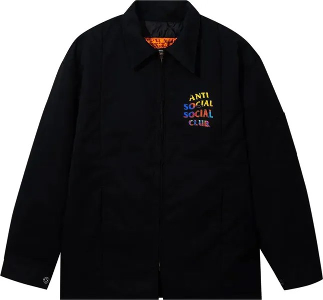 Куртка Anti Social Social Club Zuiderzee Jacket 'Black', черный