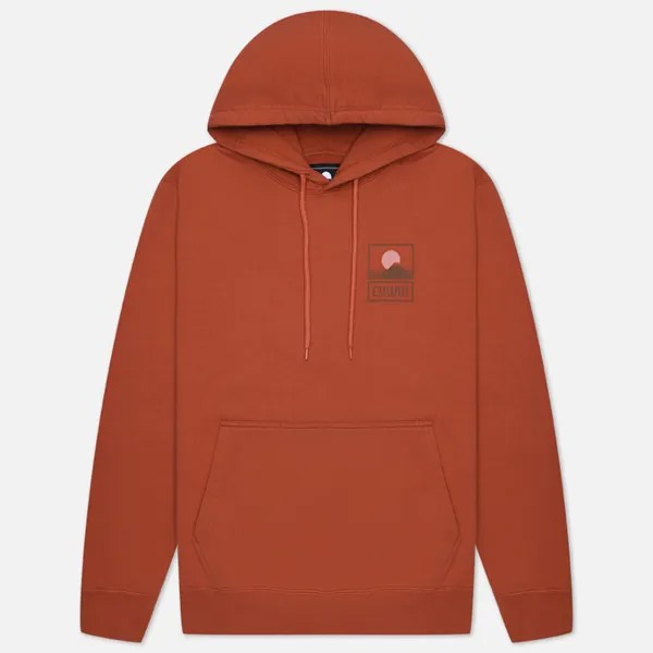 Мужская толстовка Edwin Sunset On Mount Fuji Hoodie оранжевый, Размер L