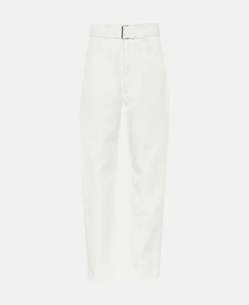 Прямые джинсы Maison Margiela, белый