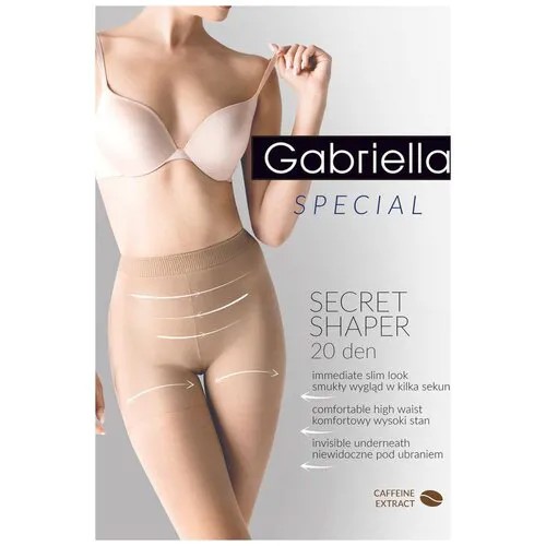 Колготки Gabriella Secret Shaper, 20 den, размер 5, бежевый