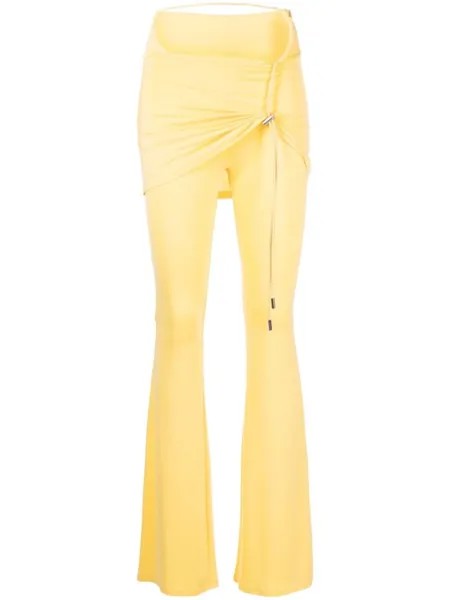Jacquemus брюки Le Pantalon Espelho, желтый