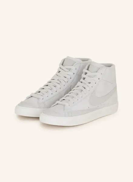 Высокие кеды blazer mid '77 Nike, белый