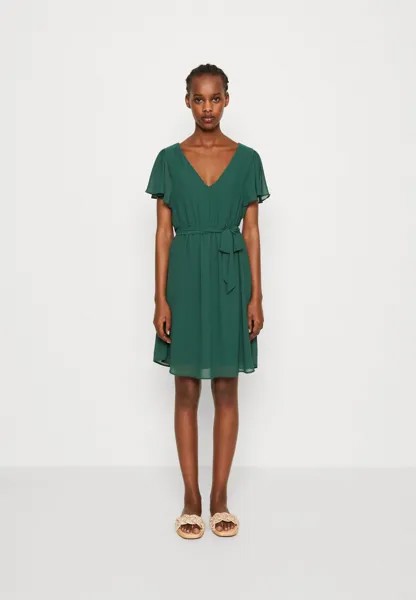 Коктейльное платье / Вечернее платье Vimicada V Neck Dress VILA, хвоя